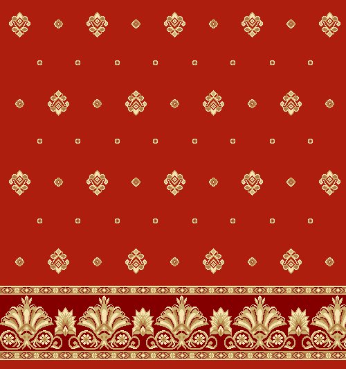 Akrilik Cami Halısı - Saf 01 Tera