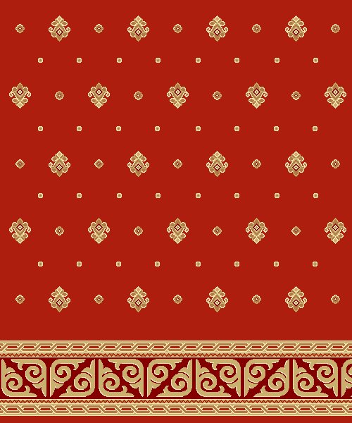 Akrilik Cami Halısı - Saf 03 Tera