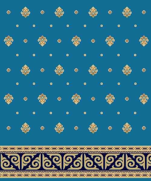 Akrilik Cami Halısı - Saf 03 Turkuaz