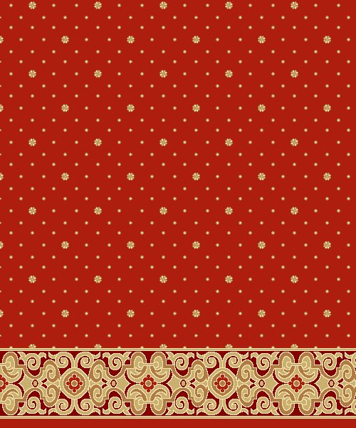 Akrilik Cami Halısı - Saf 101 Tera