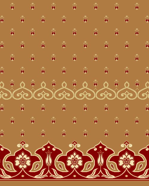 Akrilik Cami Halısı - Saf 118 Vizon