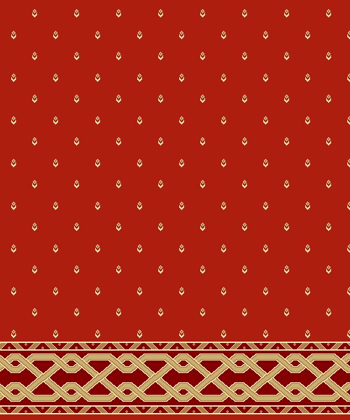 Akrilik Cami Halısı - Saf 74 Tera