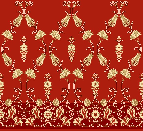 Akrilik Cami Halısı - Saf 142 Tera