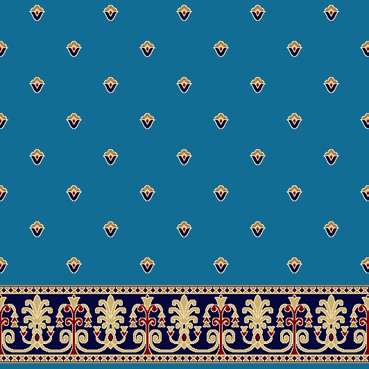 Akrilik Cami Halısı - Saf 179 Tera